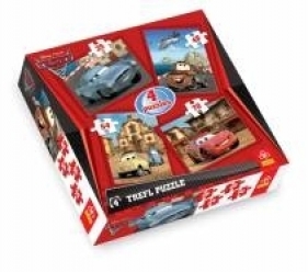 Cars 2 - Puzzle 4w1 - 70 elementów (34070)