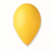 Balon gumowy Godan pastelowy, ciemny żółty / 50szt. żółty 330 mm 13cal (G120/03)
