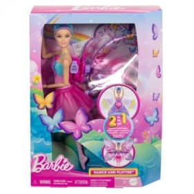 Barbie Motylkowa baletnica Lalka 2w1 z transform..