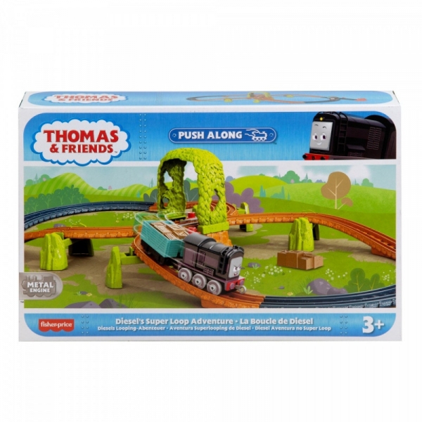 Tomek i Przyjaciele Diesel  Superpętla Zestaw (HGY82/HGY85)