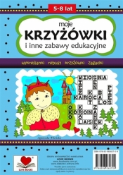 Moje krzyżówki i inne zabawy edukacyjne 5-8 lat - Agnieszka Wileńska