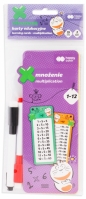 Karty edukacyjne – Mnożenie, 15 kart, 2 pisaki, Happy Color