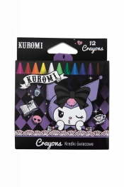 Coolpack, Kredki świecowe - Kuromi, 12 kolorów (13709PTR)