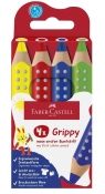 Kredki Grippy 4kol FABER CASTELL