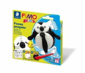 Zestaw Fimo Kids Form&Play 2 x 42g Pingwin