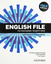 English File Pre-Intermediate Student's Book with Oxford Online Skills - Opracowanie zbiorowe