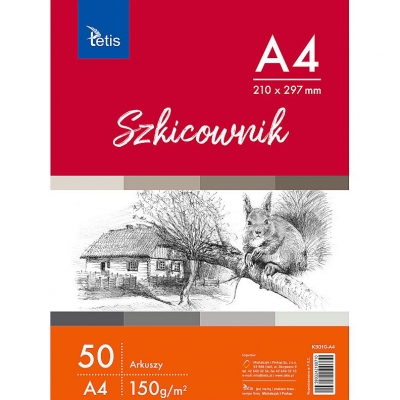 Szkicownik Tetis A4/50k (KB010-A4)