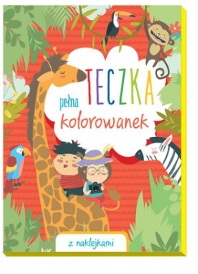 Teczka pełna kolorowanek - Opracowanie zbiorowe