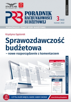 Sprawozdawczość budżetowa - nowe rozporządzenie z komentarzem - Gąsiorek Krystyna