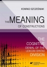 The Meaning of Constructions Konrad Szcześniak