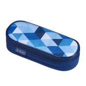 Piórnik Saszetka - Blue Cubes