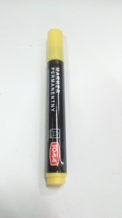Marker permanentny Toma 1,5mm - żółty (TO-202)