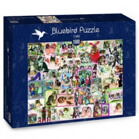 Bluebird Puzzle 1500: Koty (70471)