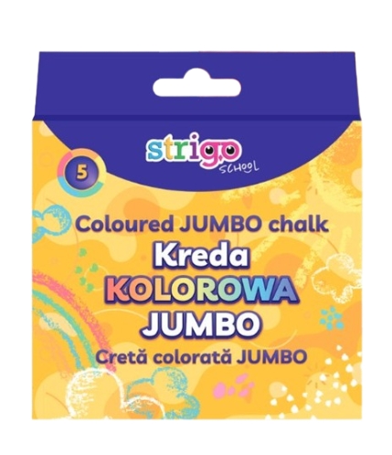 Strigo, Kreda chodnikowa jumbo - 5 kolorów