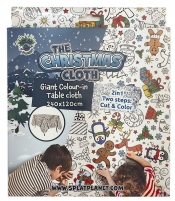 Obrus do pomalowania 240 x 120 cm - Święta