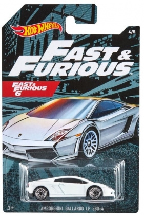 Hot Wheels: Szybcy i Wściekli - Lamborghini Gallardo LP 560-4