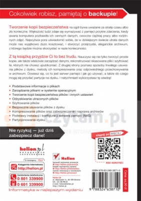 Backup i zarządzanie danymi w Windows 7 Praktyczny podręcznik - Józefiok Adam