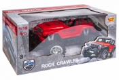 Auto RC rock crawler czerwone (SP83971)