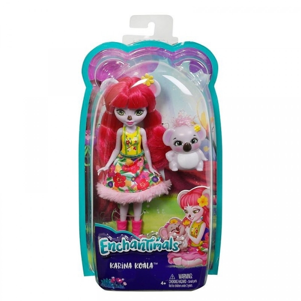 Enchantimals Lalka + zwierzątko Karina Koala Doll (DVH87/FCG64p)