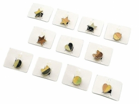 Gumka do włosów ozdobna 4x3,5cm MIX