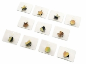 Gumka do włosów ozdobna 4x3,5cm MIX