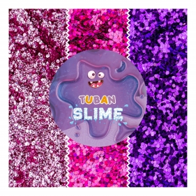 Tuban Slime, Zestaw Brokatów - Różowa Słodycz (TU3071)