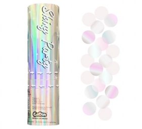 Konfetti Godan shiny party, kółeczka foliowe opalizujące, 15 cm (JC-KPSP15)
