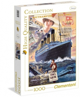Puzzle 1000 High Quality Collection Titanic (39271)