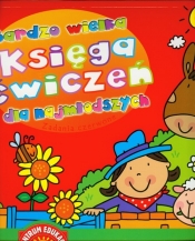 Bardzo wielka księga ćwiczeń dla najmłodszych zadania czerwone - <br />