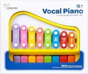 Cymbałki pianinko 2w1 - 8 tonów