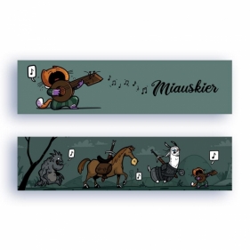 Zakładka kartonowa - Miauskier