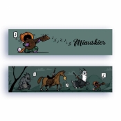 Zakładka kartonowa - Miauskier