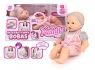 Lalka Natalia bobas mimiczny ze smoczkiem 41cm