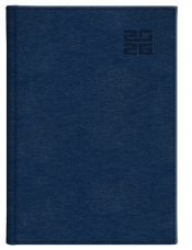 Kalendarz 2026 B6 dzienny Aluminium Standard GRANAT