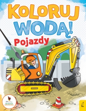 Koloruj wodą. Pojazdy