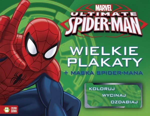 Spider-Man Wielkie plakaty + maska Spider-Mana
