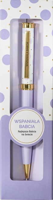Długopis prezentowy z napisem Wspaniała Babcia