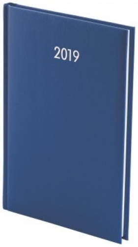Kalendarz 2019 B6 Dzienny Albit Granatowy