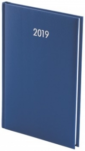 Kalendarz 2019 B6 Dzienny Albit Granatowy