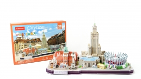 Puzzle 3D: Cityline - Warszawa (306-20271)