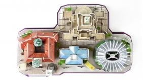 Puzzle 3D: Cityline - Warszawa (306-20271)