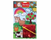 Metaliczne obrazki Farma (STN-08-09)