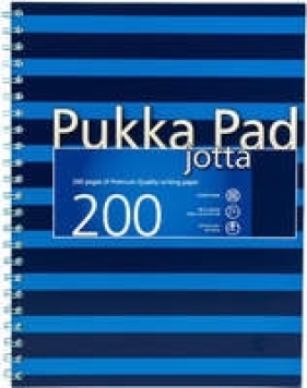 Kołozeszyt Pukka Pad Project Book A4 kratka niebieski
