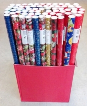 Papier w rolce 2/0, 7 m MIX karton-60szt.