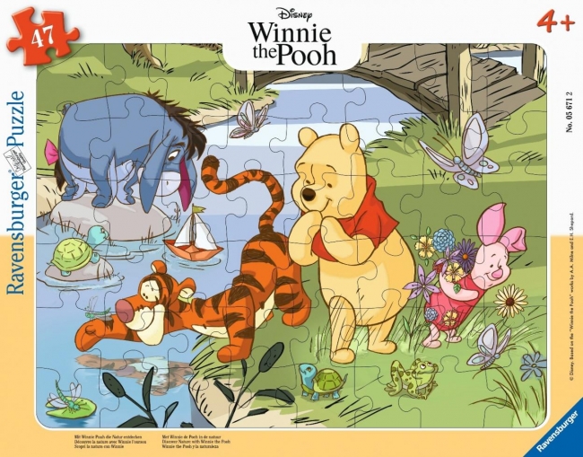 <img src='https://webimage.pl/pics/712/6/d4005556056712.jpg' style='height:440px' /> Puzzle 48 Winnie the Pooh Frame
