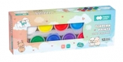 Farby plakatowe Happy Color - Kapibara Kapi Fun, 12 kolorów x 25ml