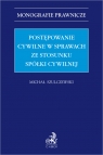 Postępowanie cywilne w sprawach ze stosunku spółki cywilnej