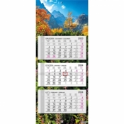Kalendarz 2024 trójdzielny gł. płaska Tatry