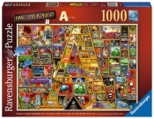 Puzzle 1000: Colin Thompson - Wspaniały alfabet A