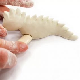 Derform Kidea, Glina samoutwardzalna - Potwory